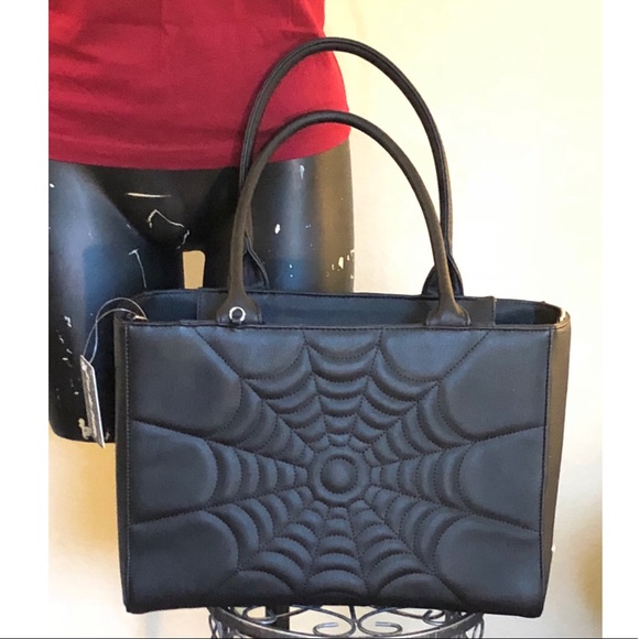 Lux de Ville Handbags - Lux de Ville Elvira All-Black Tote